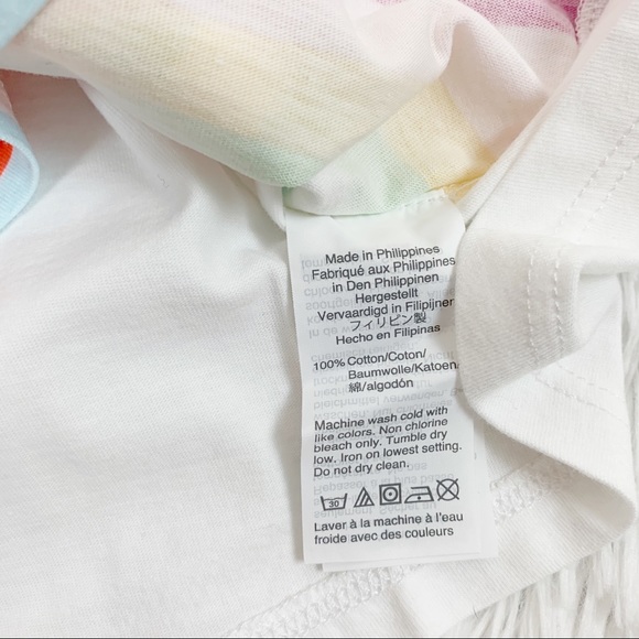 J crew girls multi-color stripe tank top - Picture 5 of 7